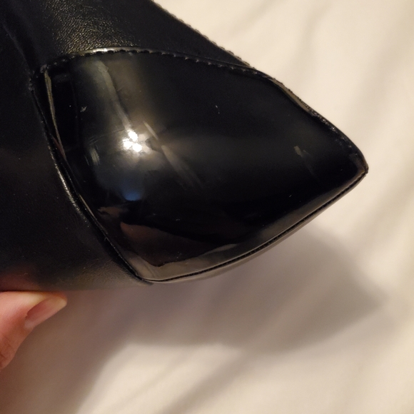 EC 9M Black Wedge Heels - Picture 4 of 8